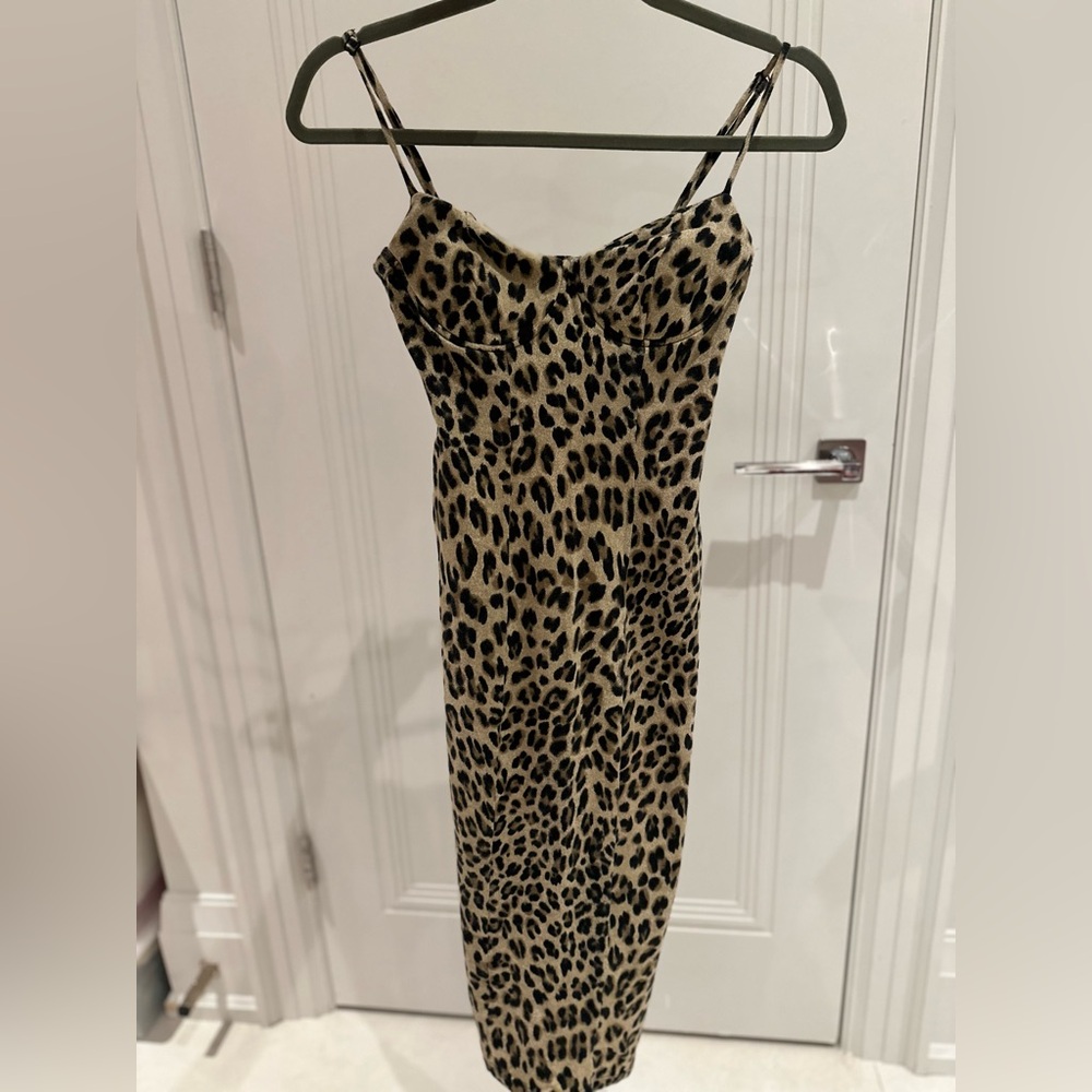 Isabel de Pedro Leopard Print Dress Set of 2